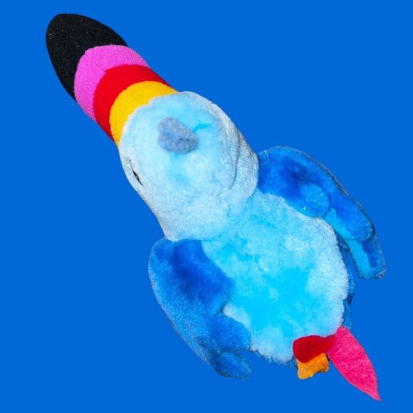 Vintage 1996 Kellogs Tucan Sam Plush Fruit Loops Stuffed Animal Plush - Picture 5 of 5